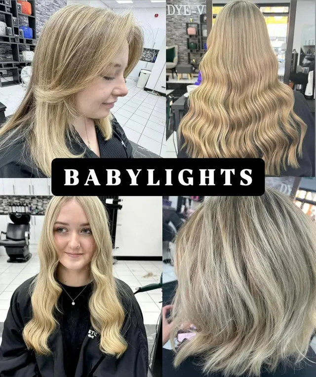 Delicate baby-lights woven through the mid-lengths